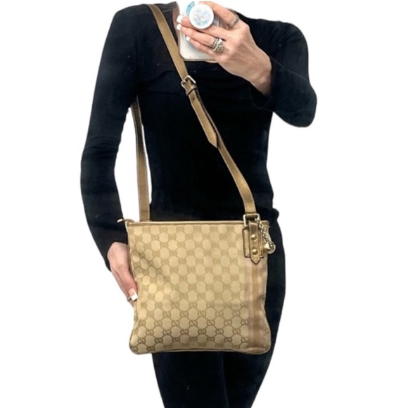 Authenticated Gucci Jolicoeur Messenger Crossbody Shoulder Bag Handbag Purse - Picture 16 of 16